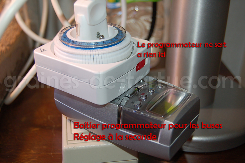 Programmateur à la seconde (boitier gris) Programmateur à la seconde (boitier gris)